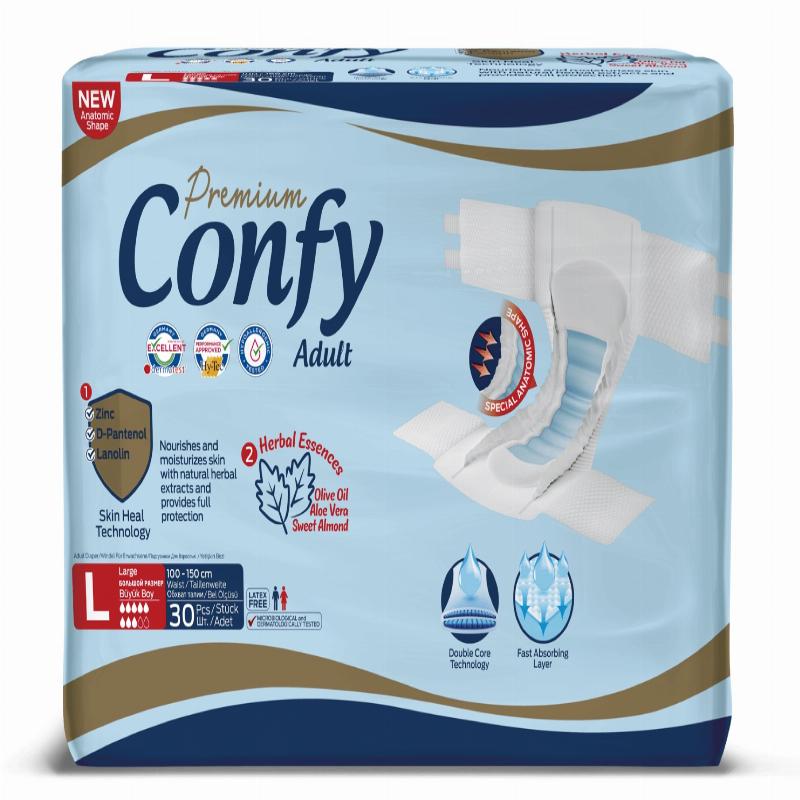 Підгузки для дорослих Confy Premium Large (L) 30шт.